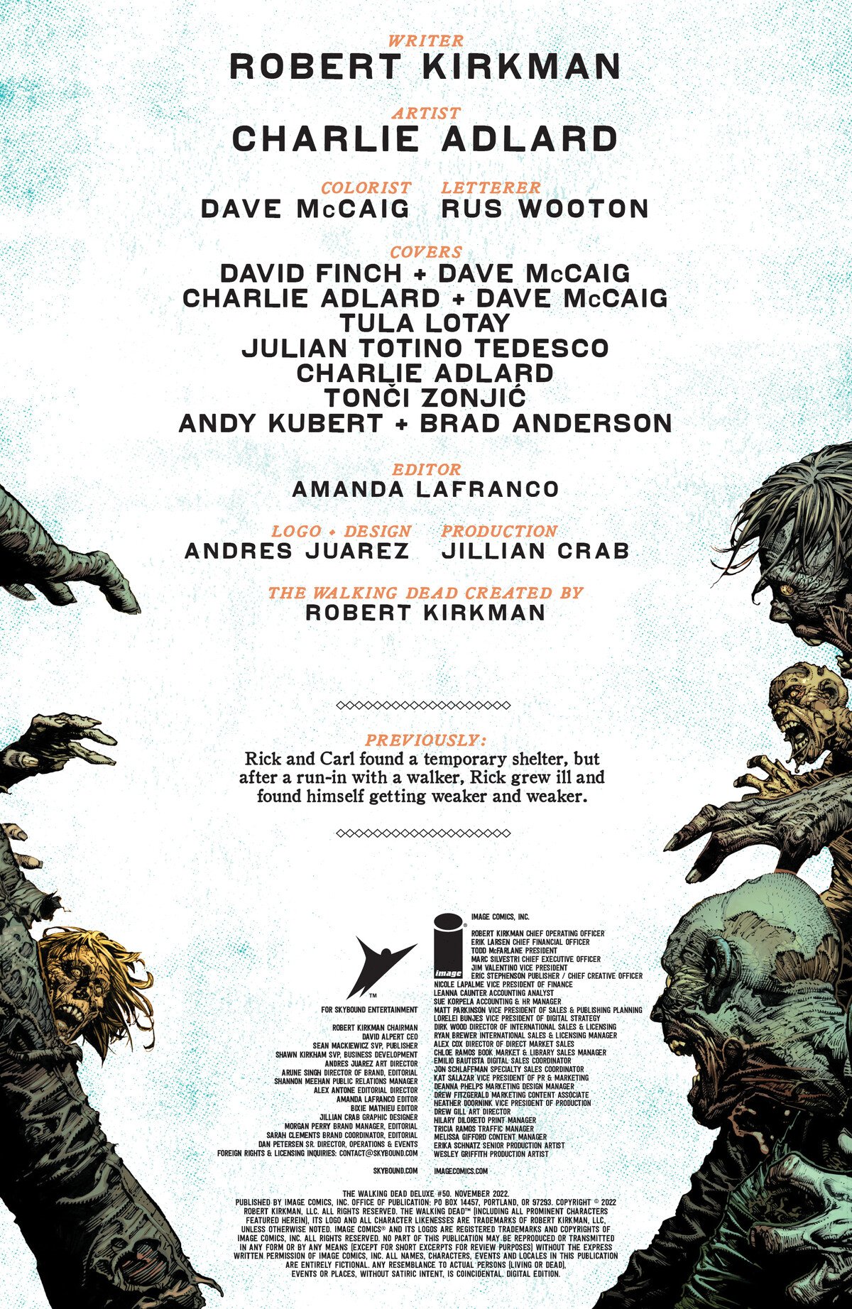 Read The Walking Dead Deluxe 2020 EN Manga Online