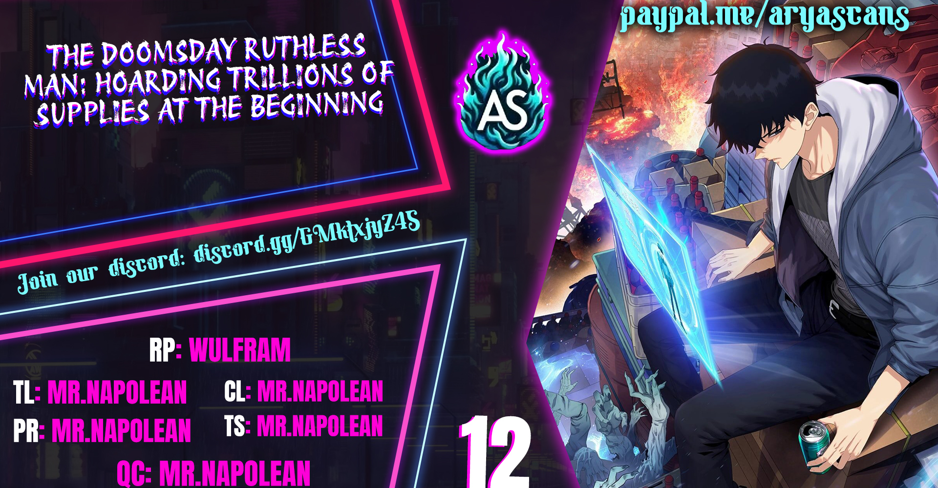 Read The doomsday ruthless man EN Manga Online