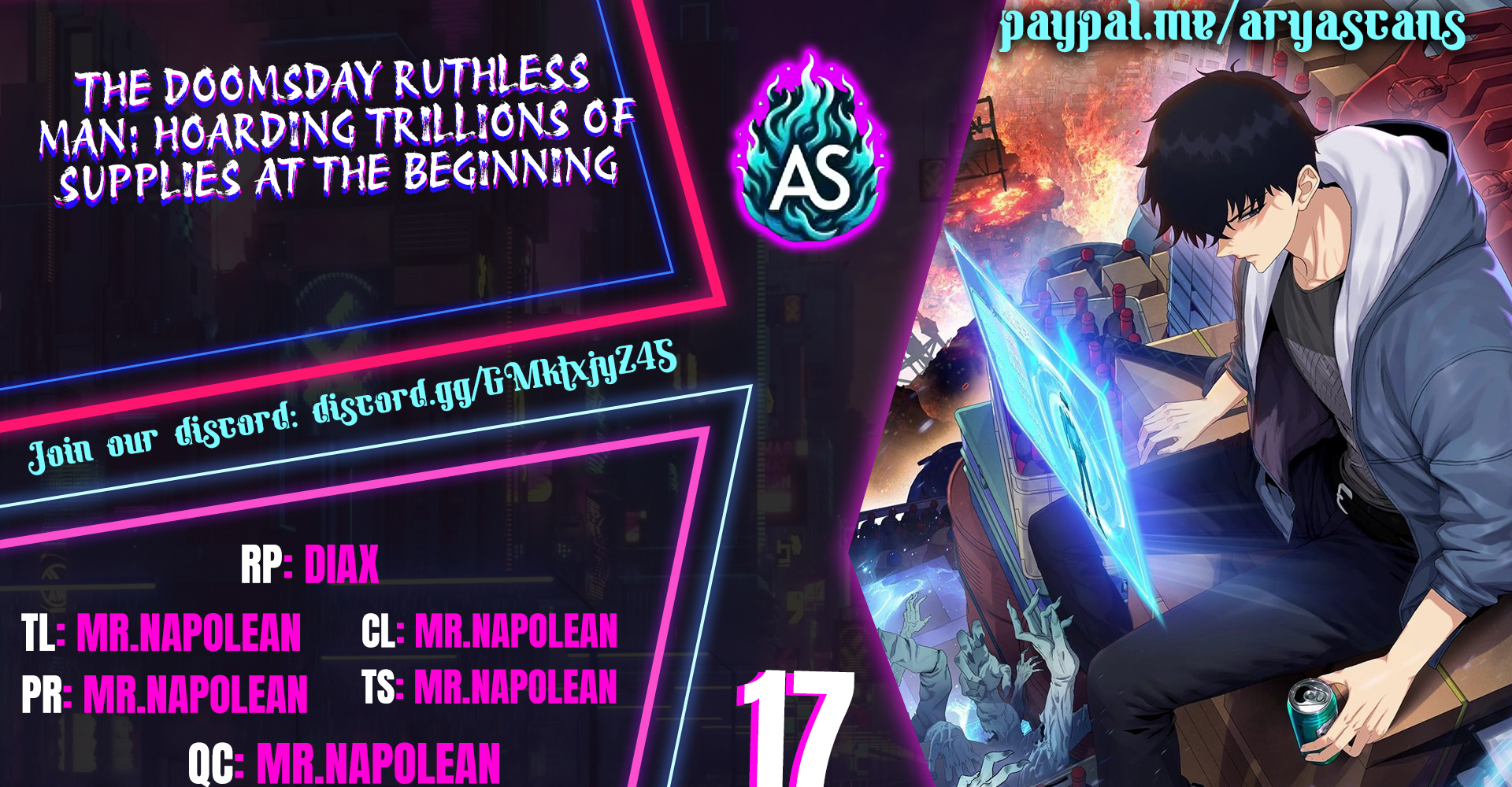 Read The doomsday ruthless man EN Manga Online