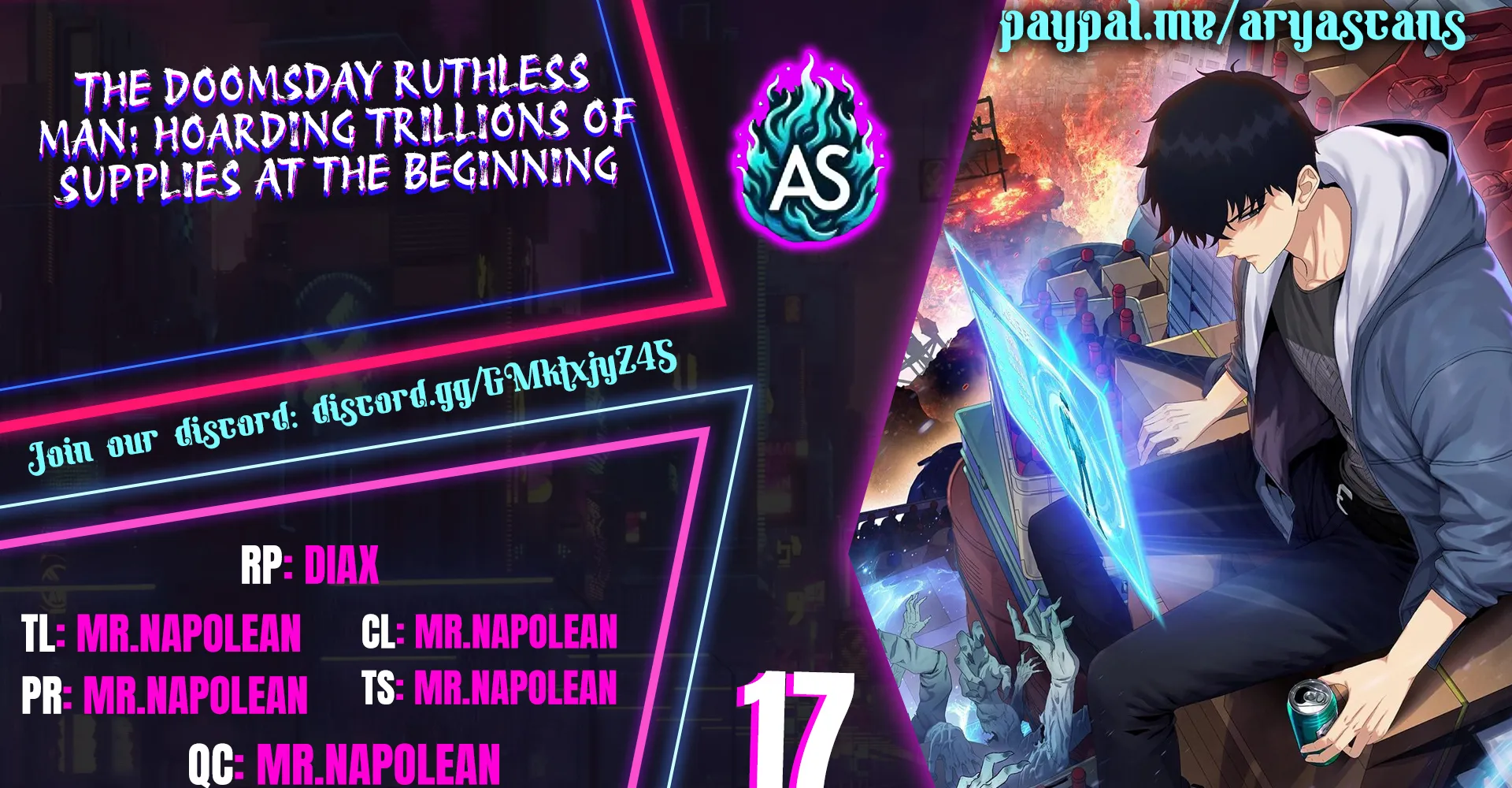Read The doomsday ruthless man EN Manga Online