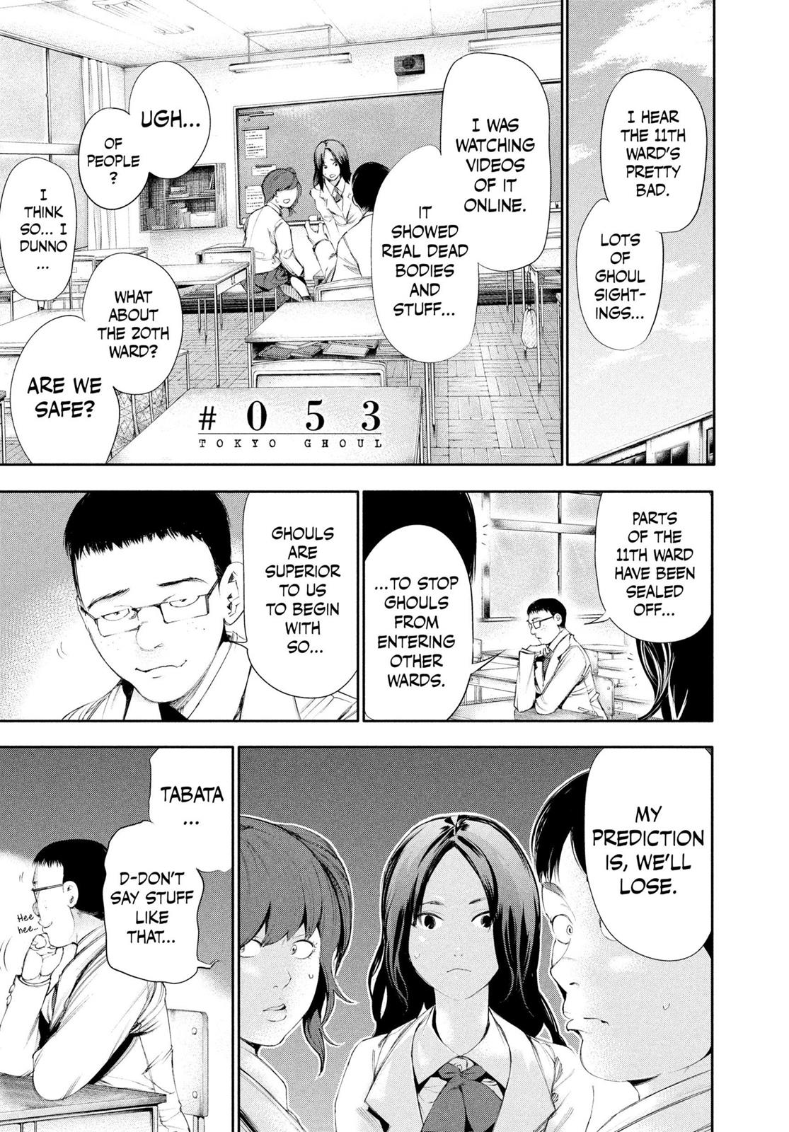 Read Tokyo Ghoul EN Manga Online