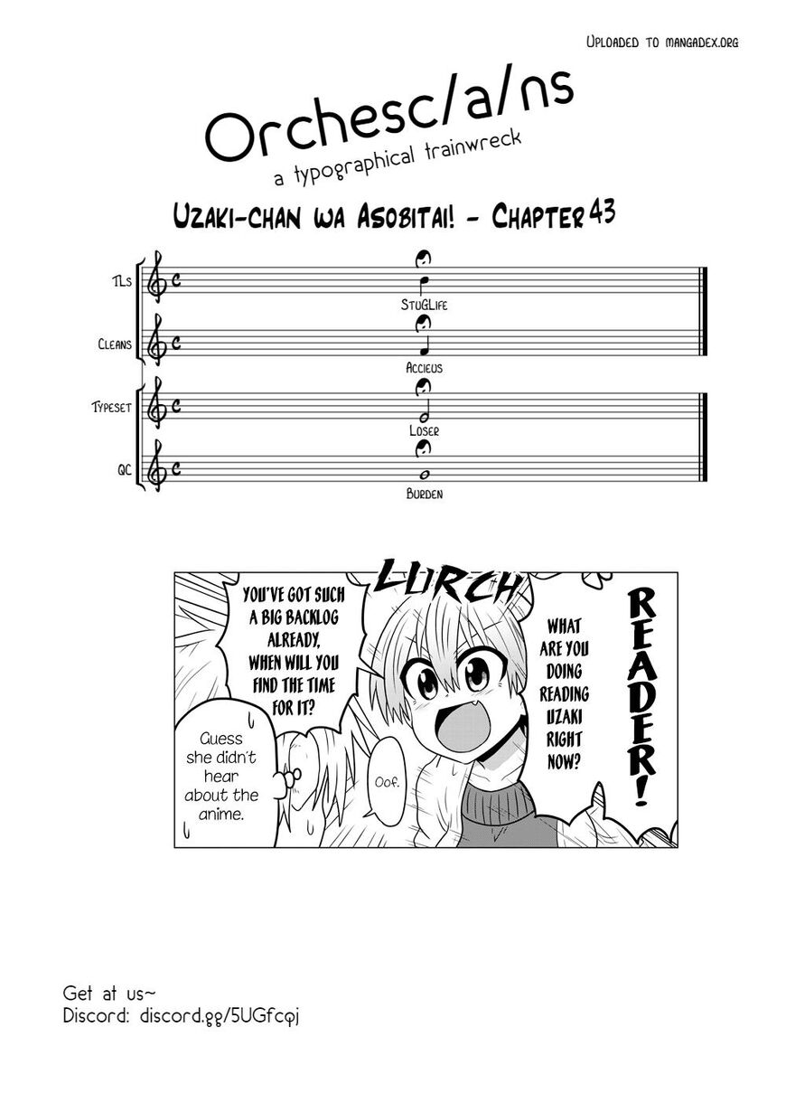 Read Uzaki-chan wa Asobitai! EN Manga Online