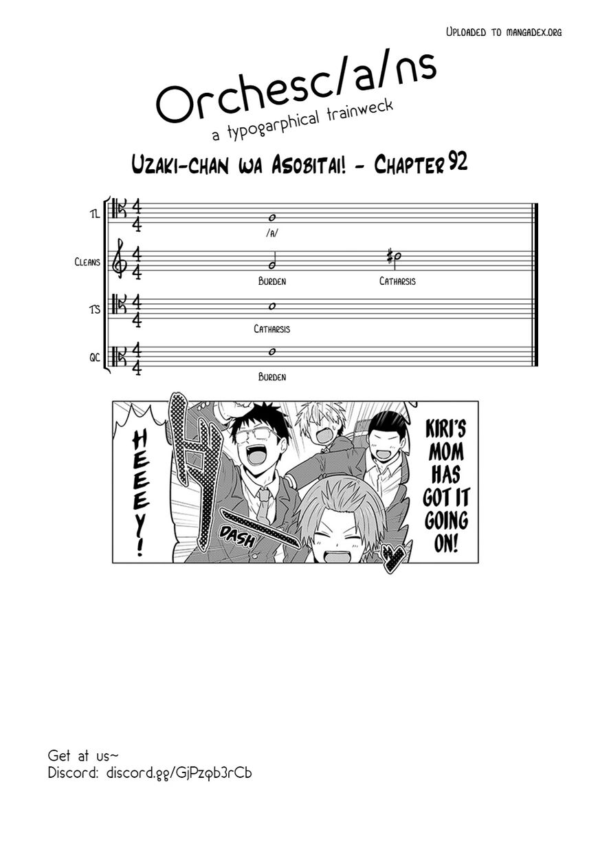 Read Uzaki-chan wa Asobitai! EN Manga Online