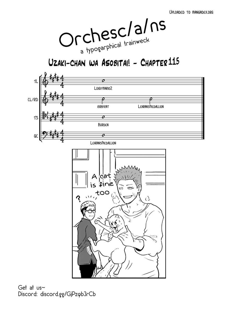 Read Uzaki-chan wa Asobitai! EN Manga Online