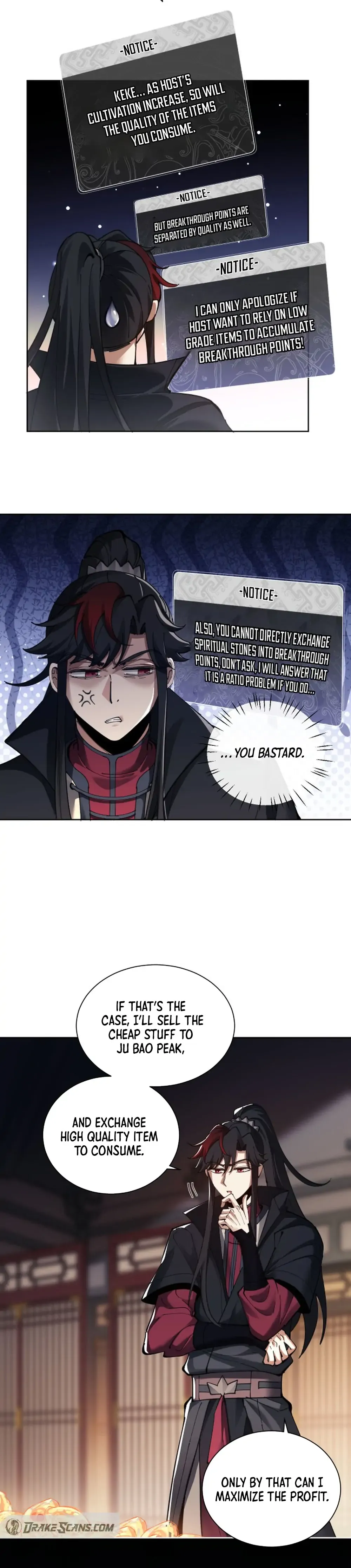 Read Villain Cultivator’s Secret Return Manga Online