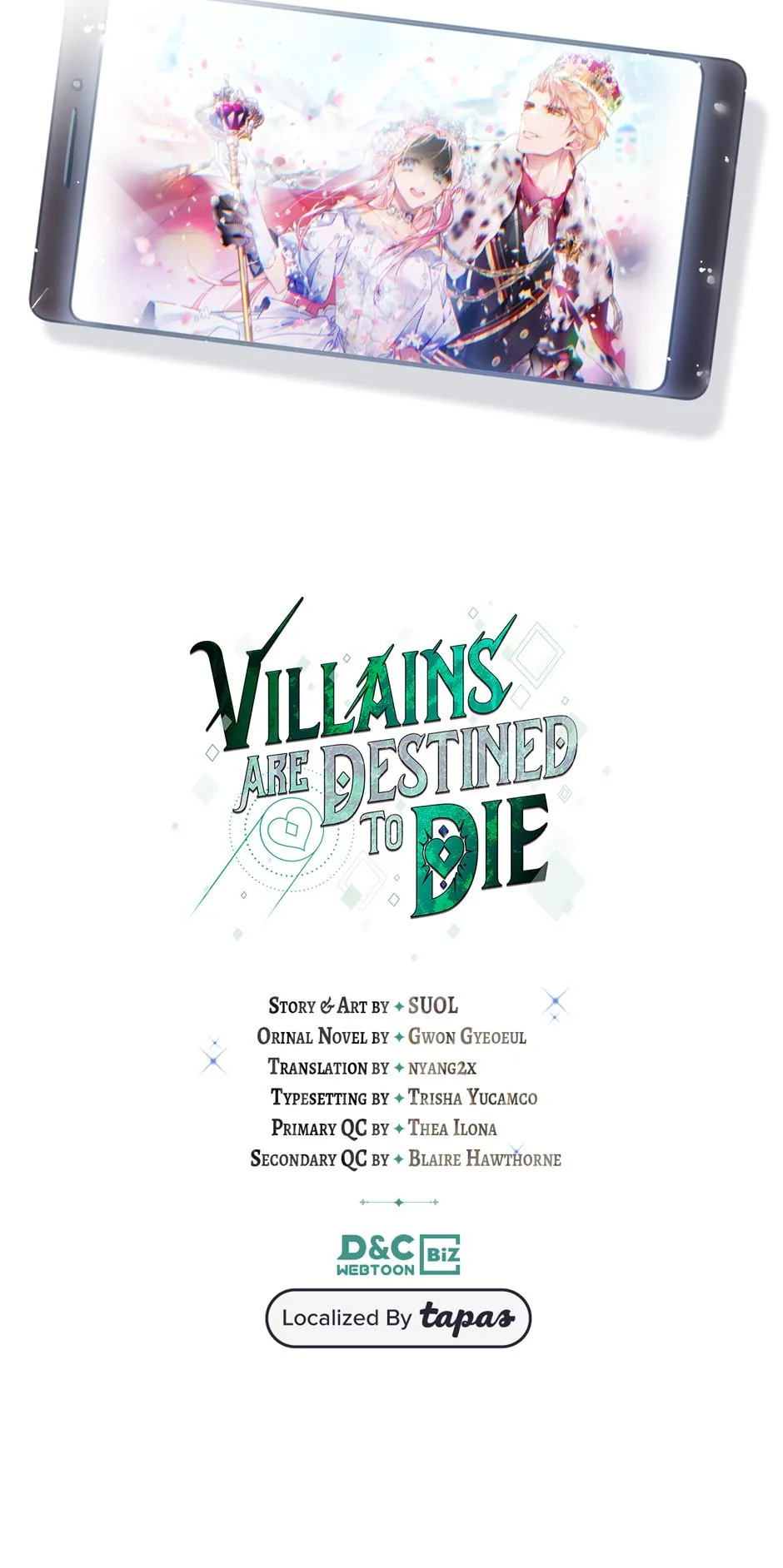 Read Villains Are Destined to Die Manga Online