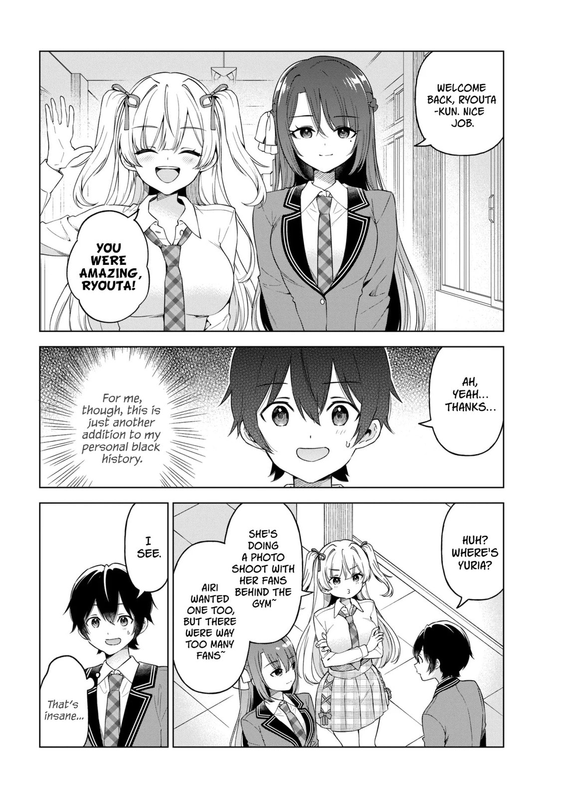 Read When the Introverted Me Got Surrounded by S-Tier Beauties After a Seat Change, a Secret Relationship Began Manga Online
