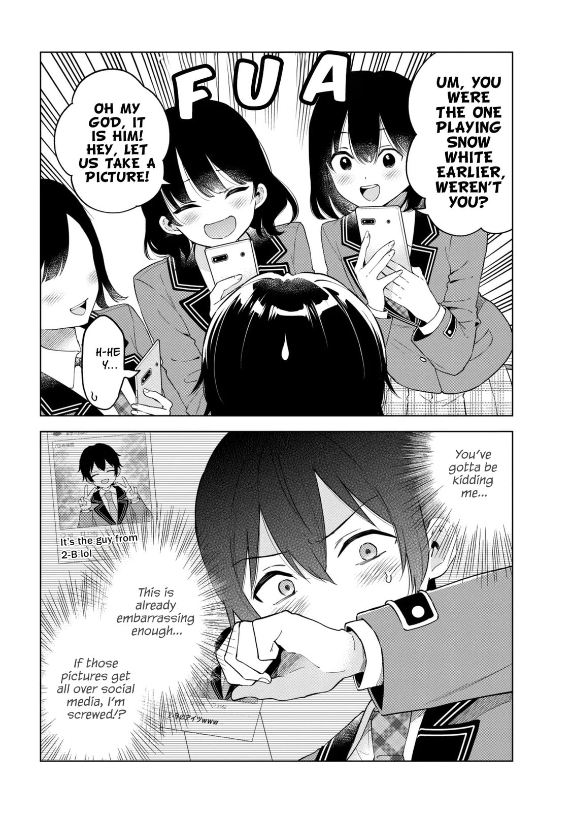 Read When the Introverted Me Got Surrounded by S-Tier Beauties After a Seat Change, a Secret Relationship Began Manga Online