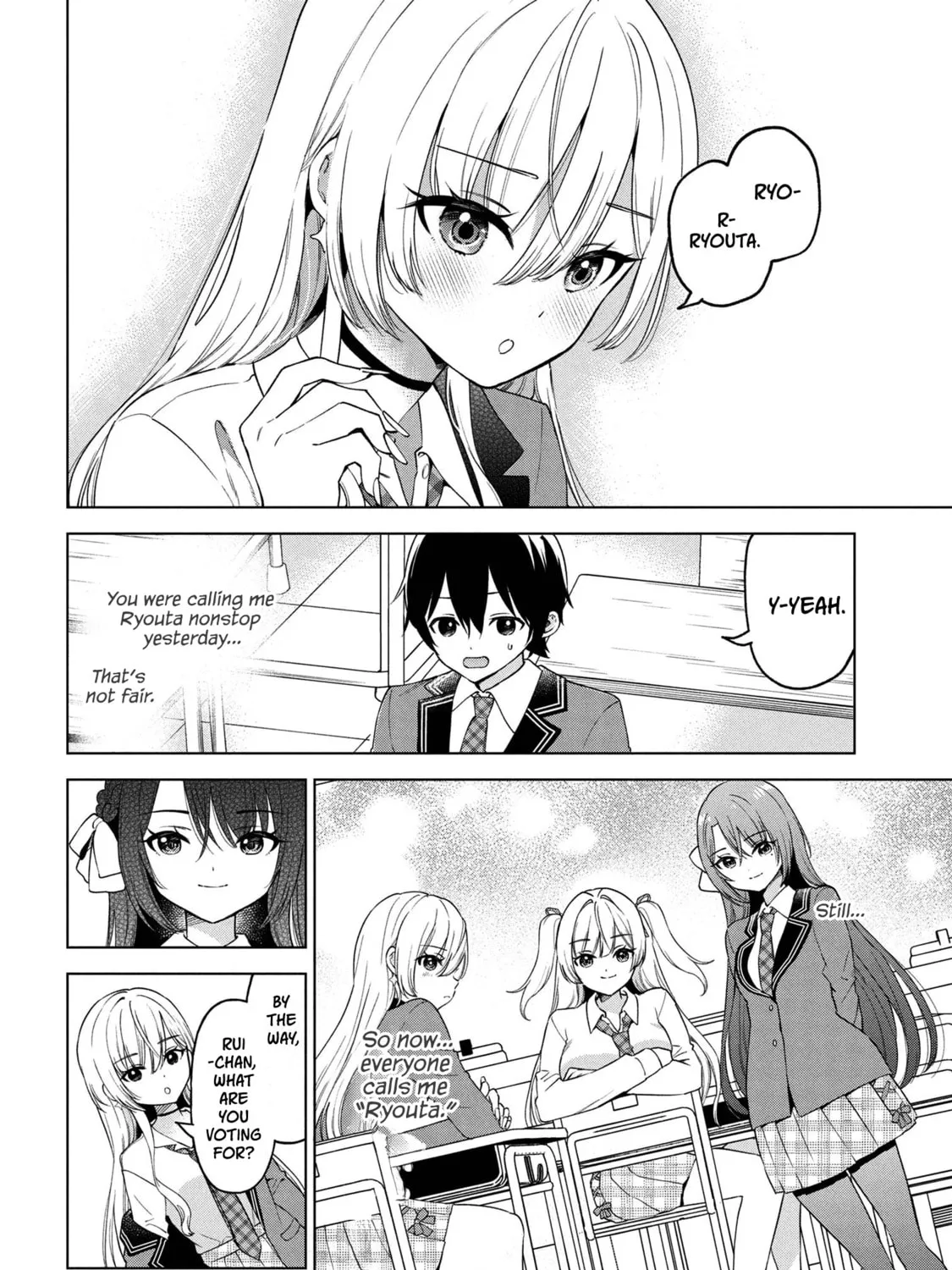 Read When the Introverted Me Got Surrounded by S-Tier Beauties After a Seat Change, a Secret Relationship Began Manga Online