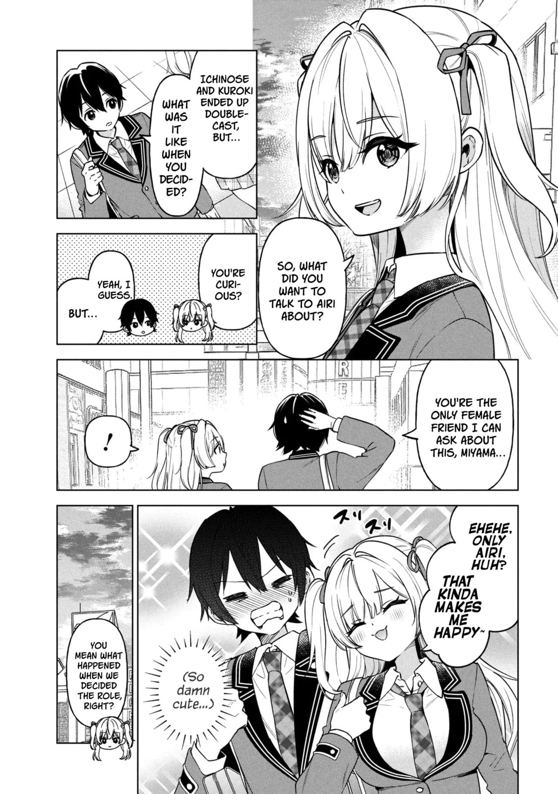 Read When the Introverted Me Got Surrounded by S-Tier Beauties After a Seat Change, a Secret Relationship Began Manga Online