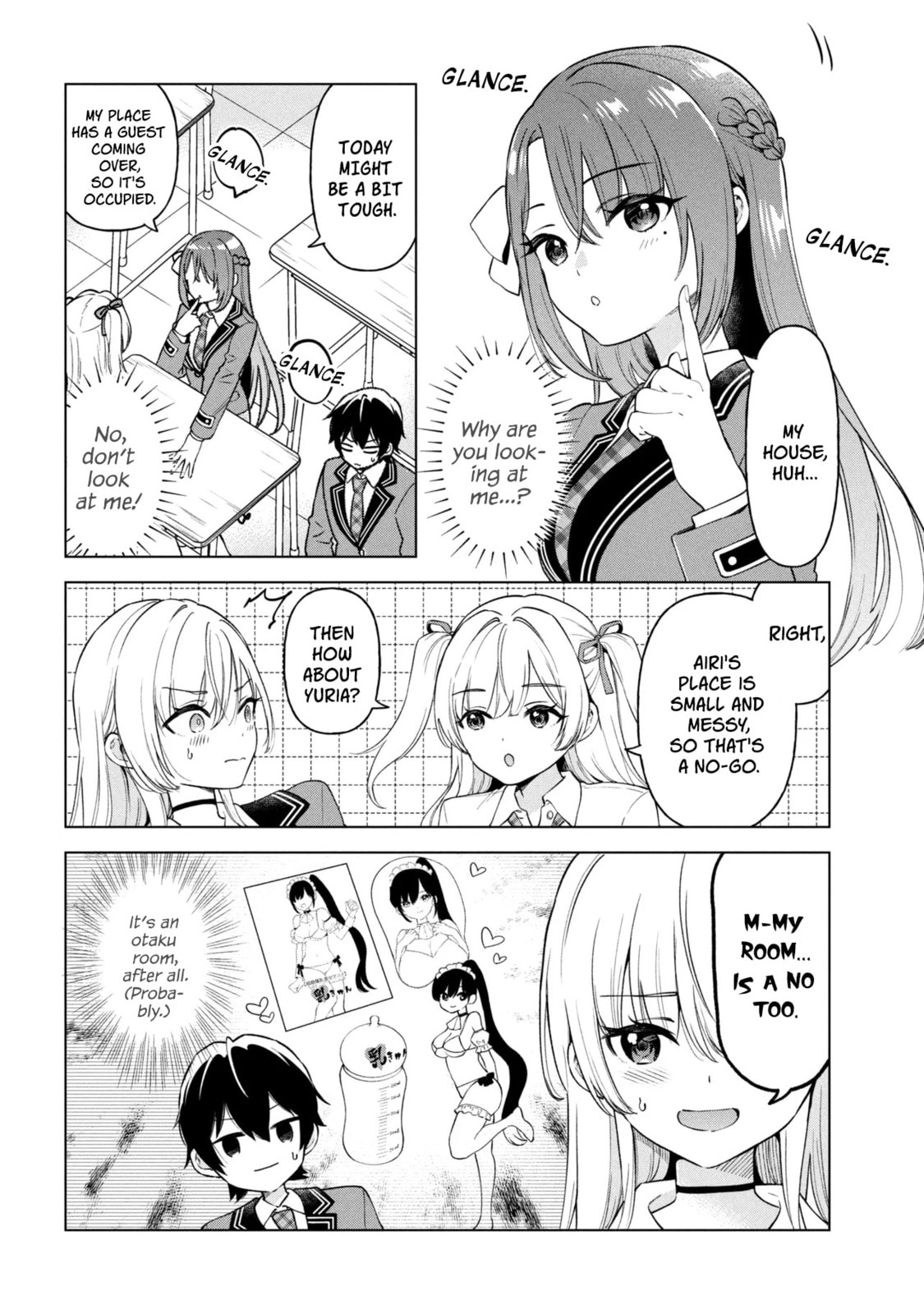 Read When the Introverted Me Got Surrounded by S-Tier Beauties After a Seat Change, a Secret Relationship Began Manga Online