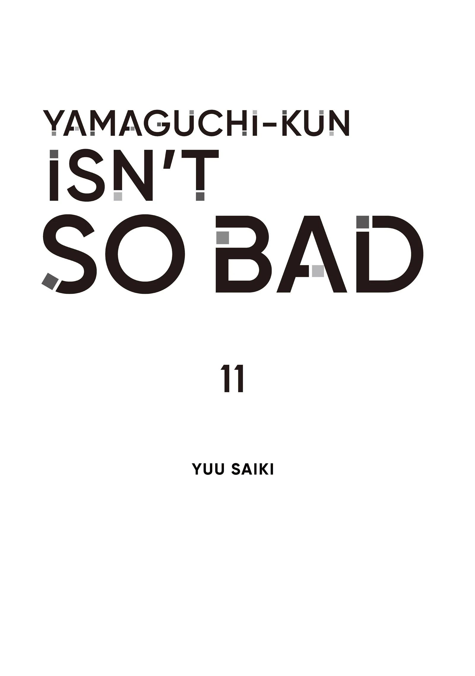 Read Yamaguchi-kun Isn’t So Bad EN Manga Online