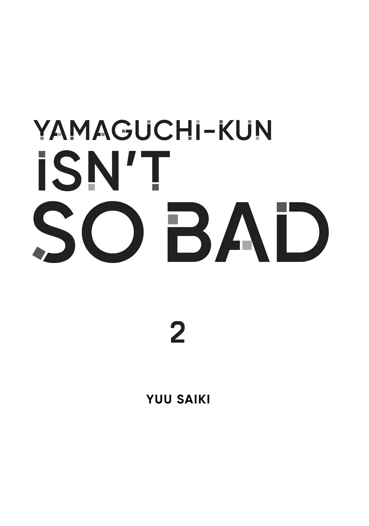 Read Yamaguchi-kun Isn’t So Bad EN Manga Online