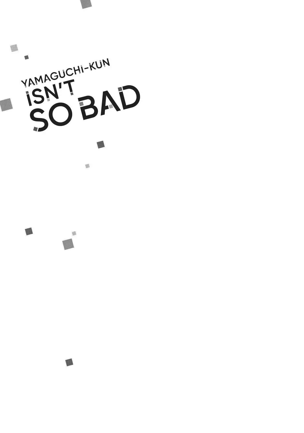 Read Yamaguchi-kun Isn’t So Bad EN Manga Online