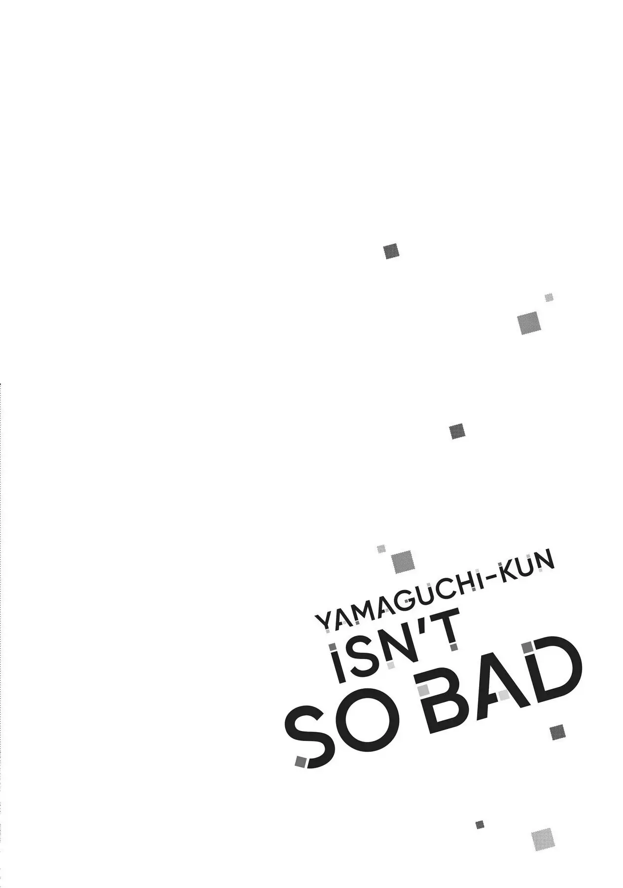 Read Yamaguchi-kun Isn’t So Bad EN Manga Online