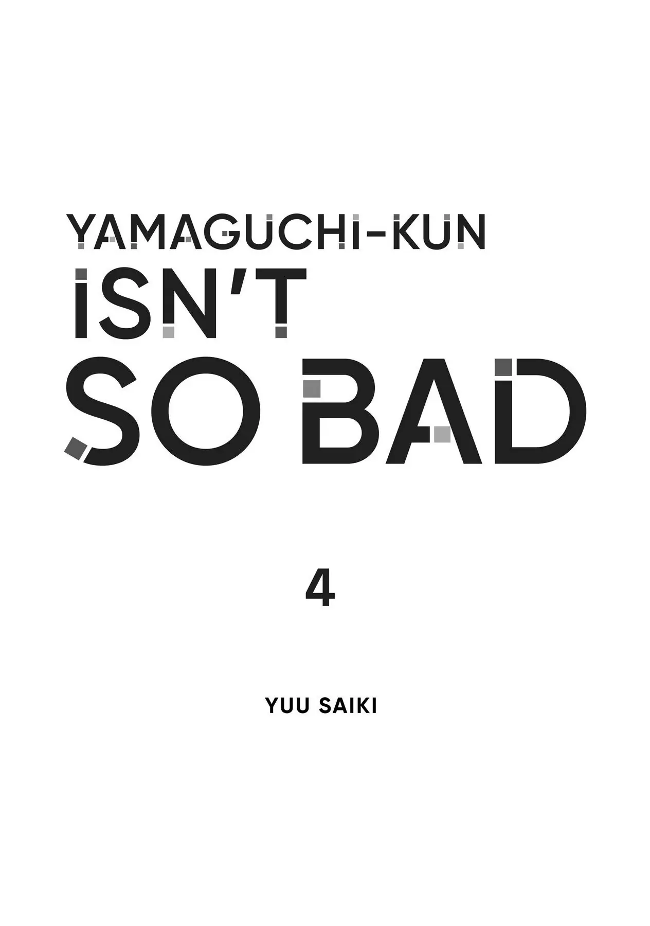 Read Yamaguchi-kun Isn’t So Bad EN Manga Online