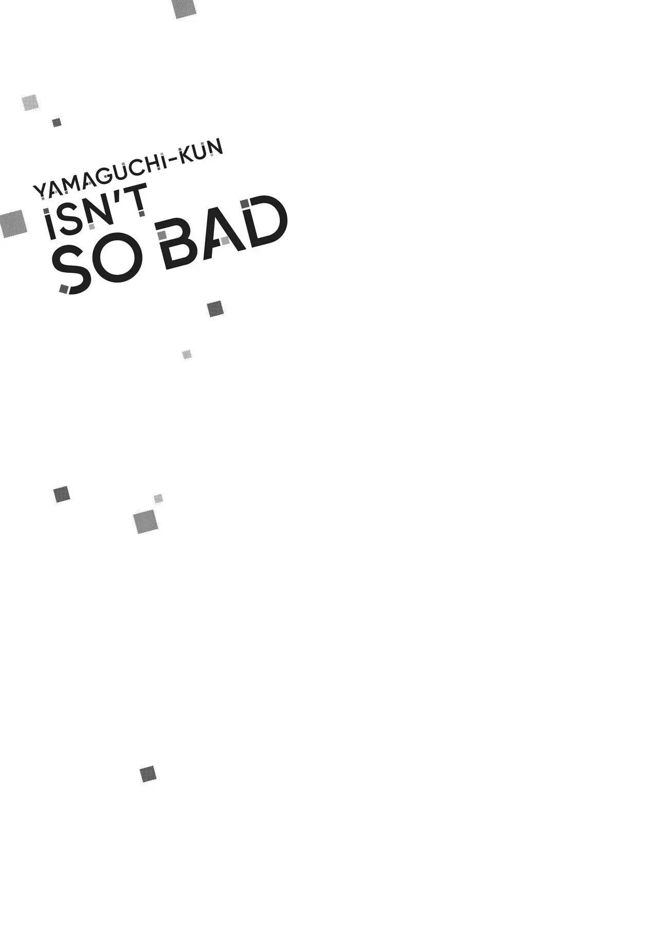 Read Yamaguchi-kun Isn’t So Bad EN Manga Online