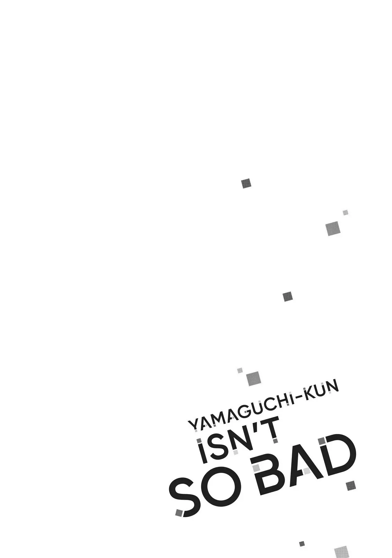 Read Yamaguchi-kun Isn’t So Bad EN Manga Online
