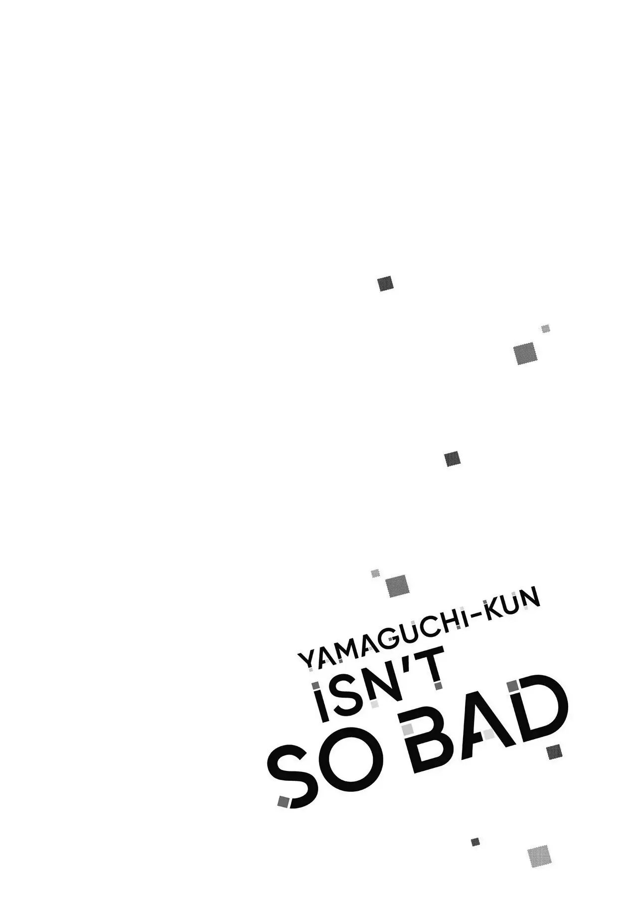 Read Yamaguchi-kun Isn’t So Bad EN Manga Online