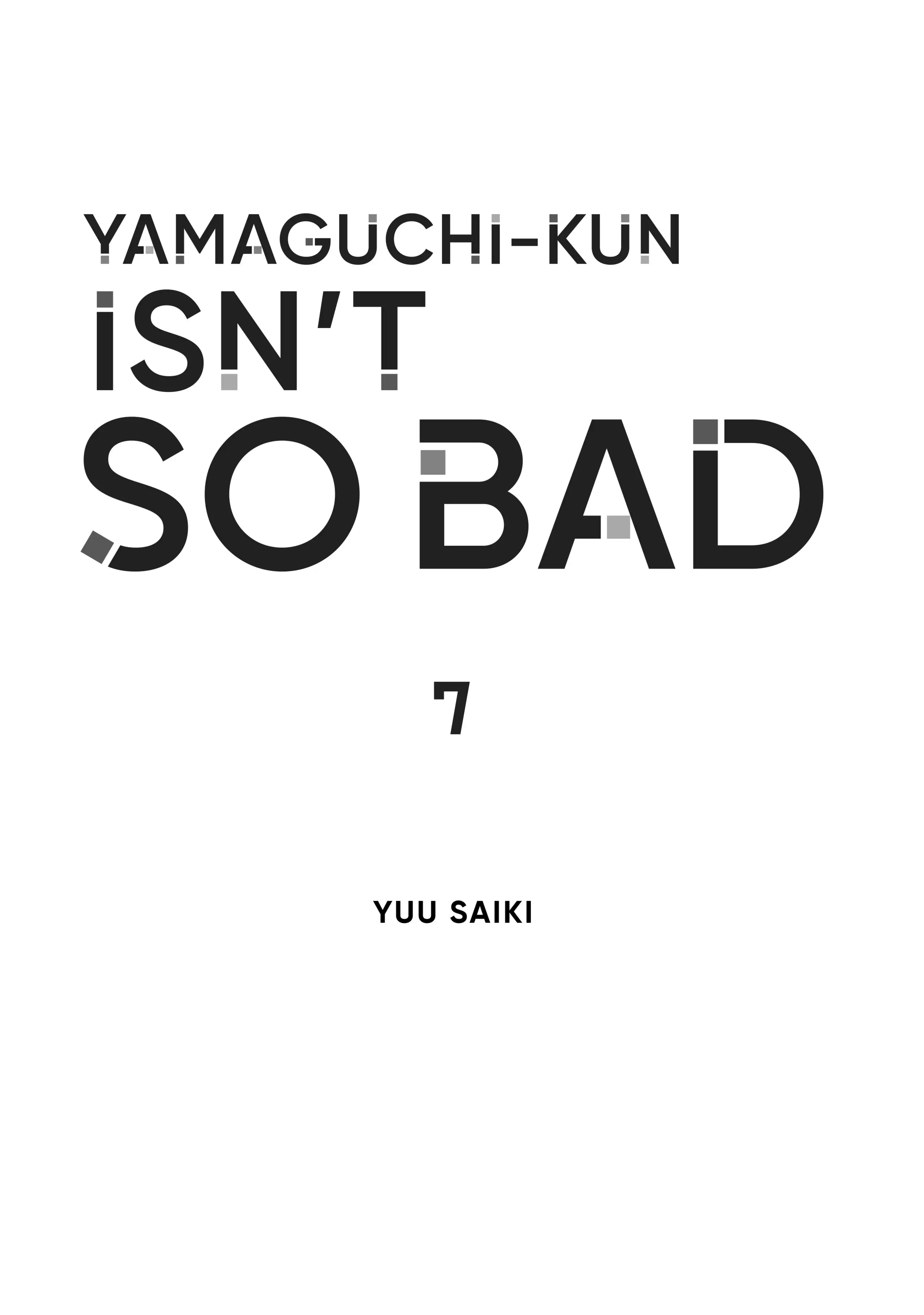 Read Yamaguchi-kun Isn’t So Bad EN Manga Online