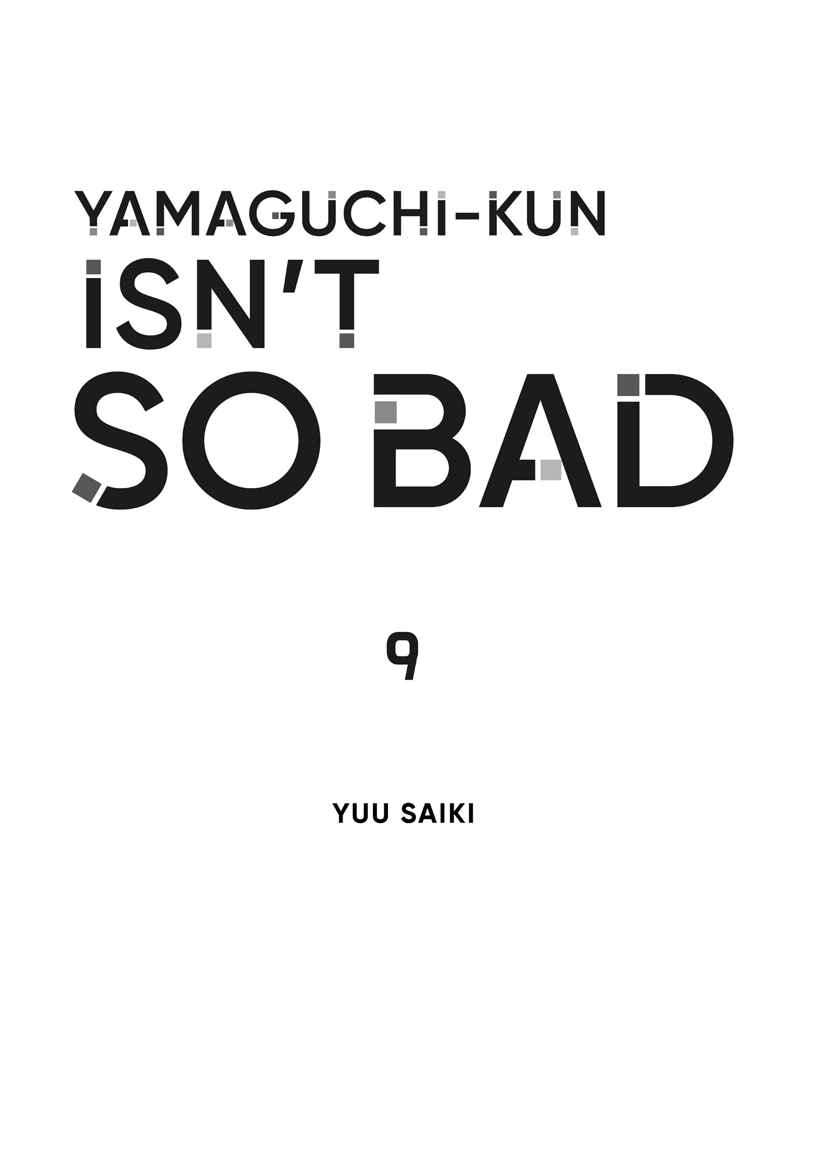 Read Yamaguchi-kun Isn’t So Bad EN Manga Online