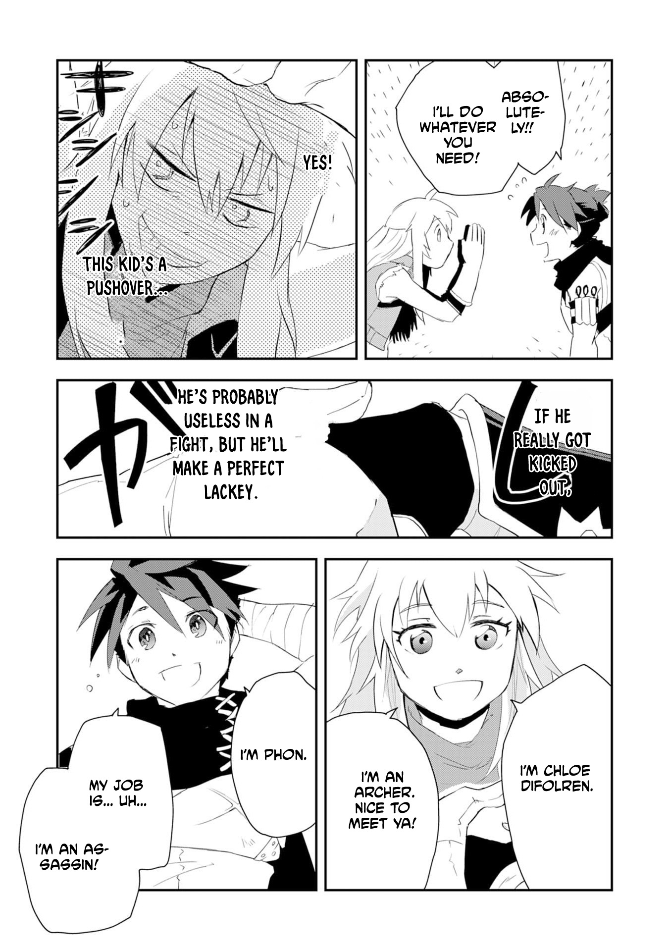 Read Yuusha Party o Kubi ni Natta Ninja, Shinobazu ni Ikimasu EN Manga Online