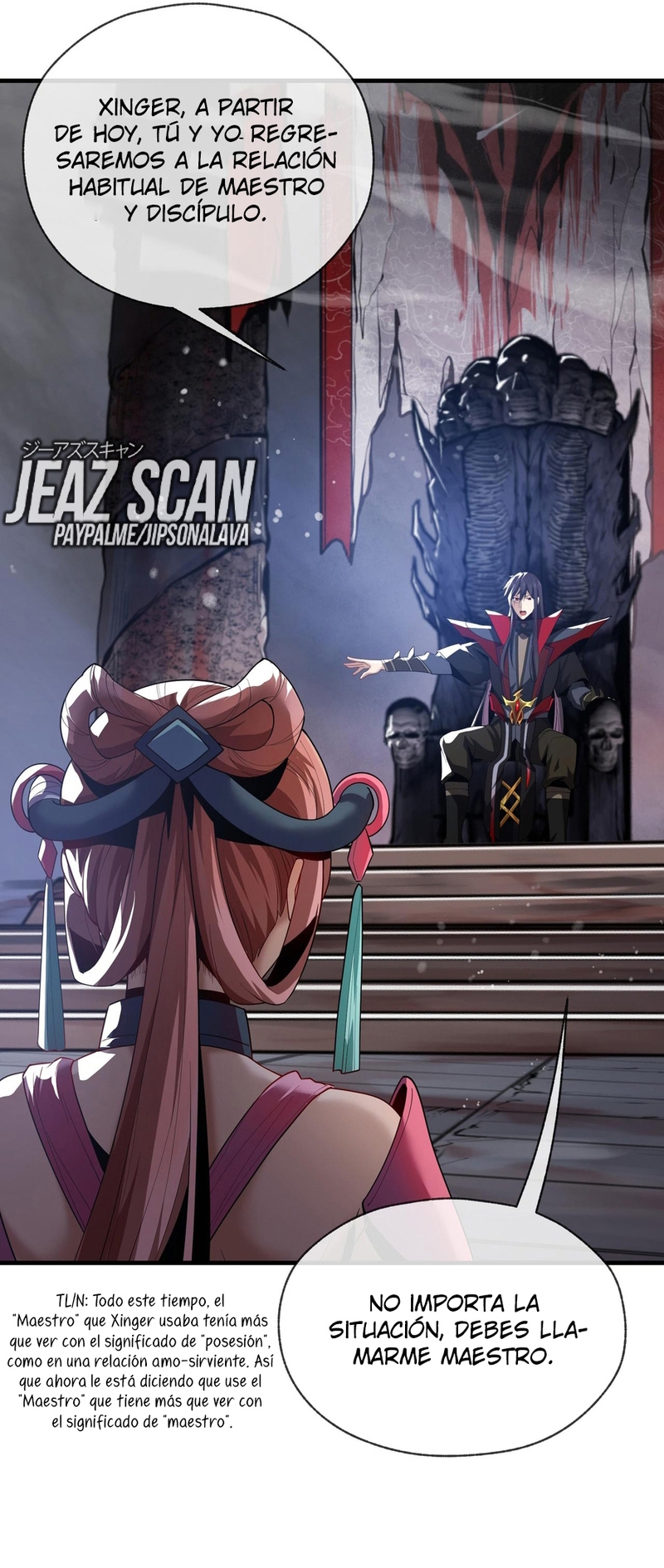 Read ¡Yo el Señor Demonio estoy siendo el objetivo de mis discípulas! ES Manga Online