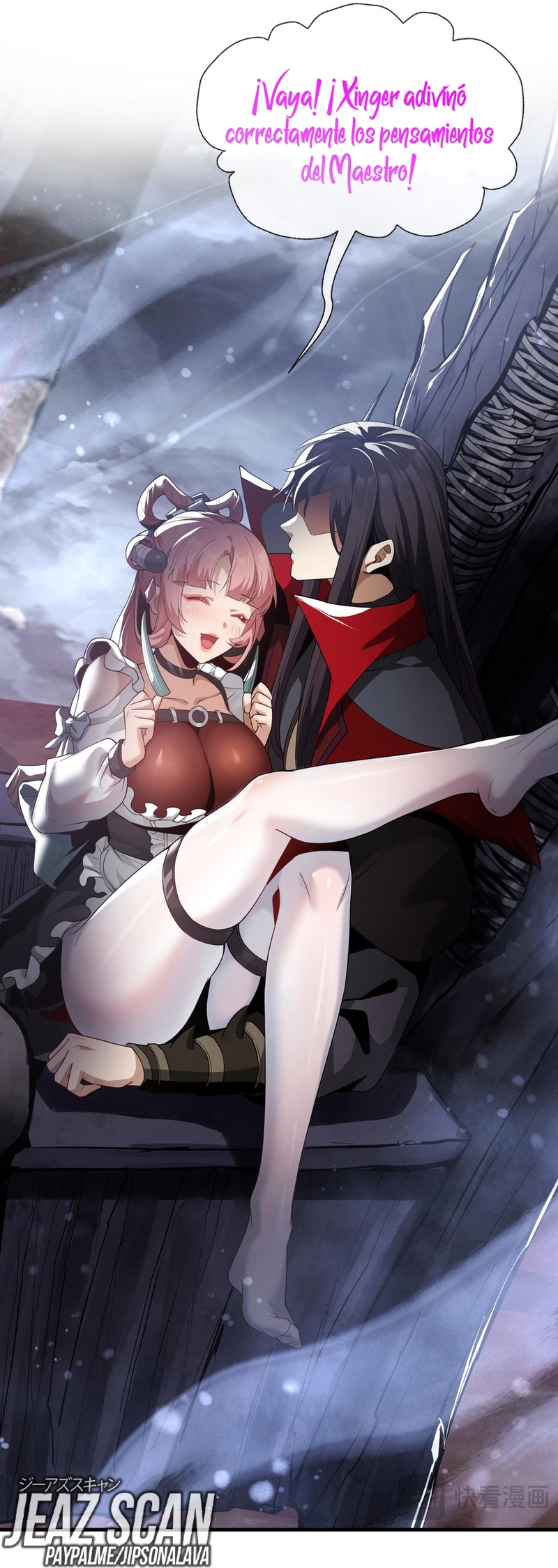 Read ¡Yo el Señor Demonio estoy siendo el objetivo de mis discípulas! ES Manga Online