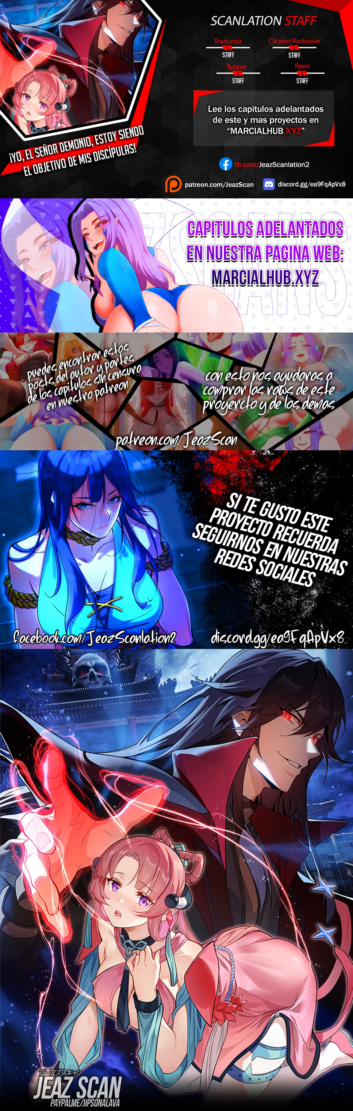 Read ¡Yo el Señor Demonio estoy siendo el objetivo de mis discípulas! ES Manga Online