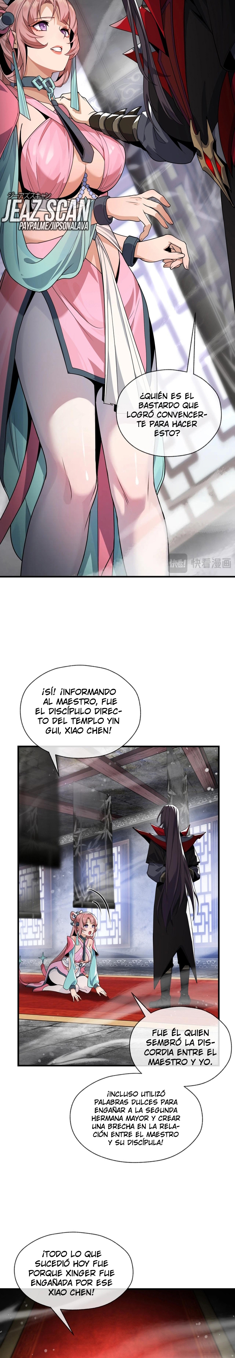 Read ¡Yo el Señor Demonio estoy siendo el objetivo de mis discípulas! ES Manga Online