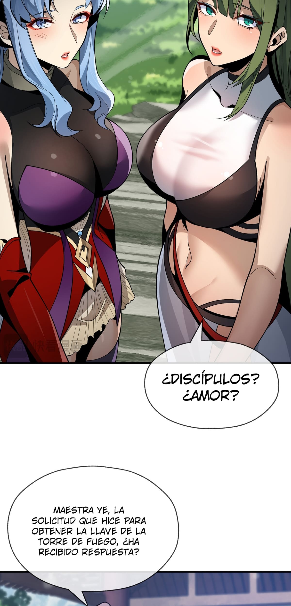 Read ¡Yo el Señor Demonio estoy siendo el objetivo de mis discípulas! ES Manga Online