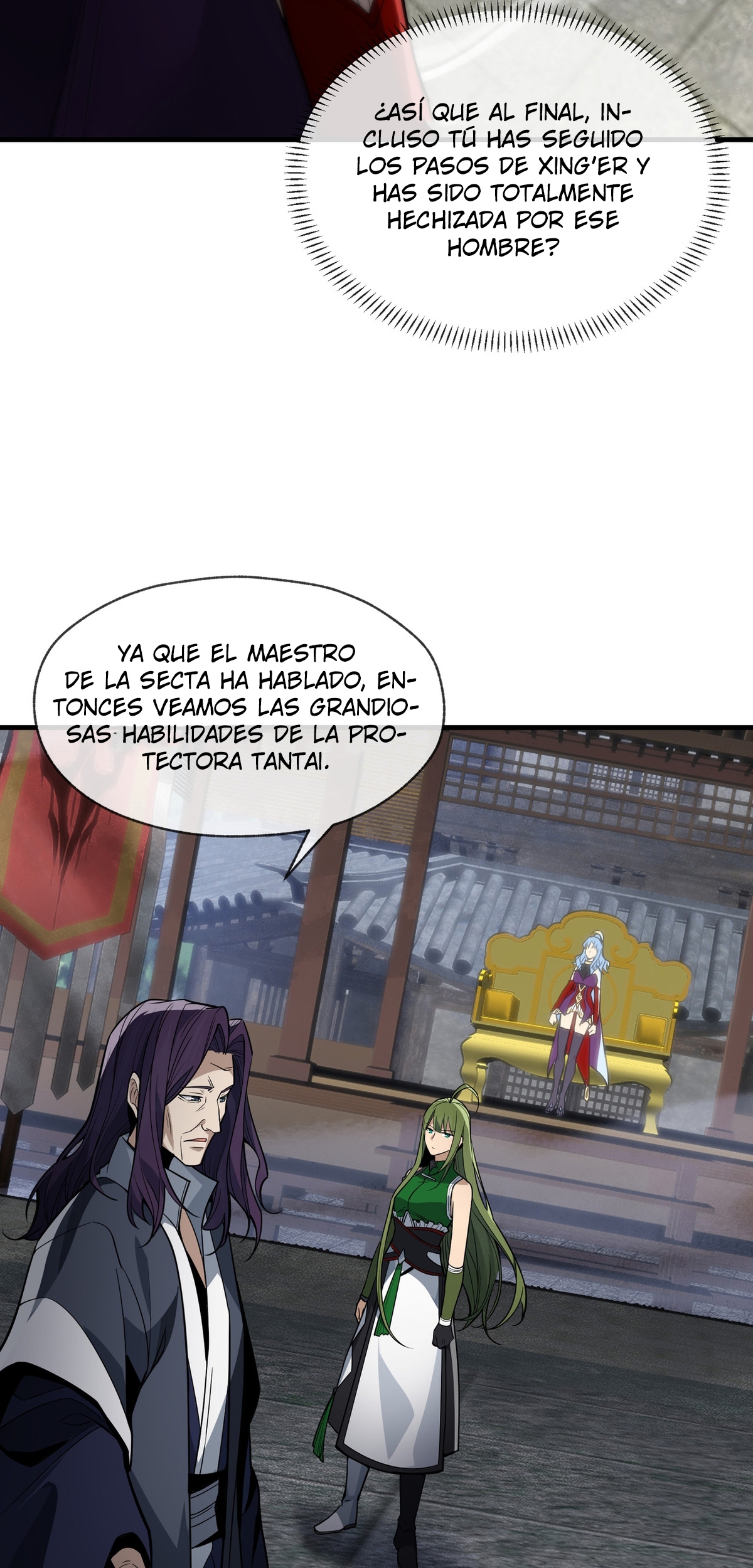 Read ¡Yo el Señor Demonio estoy siendo el objetivo de mis discípulas! ES Manga Online