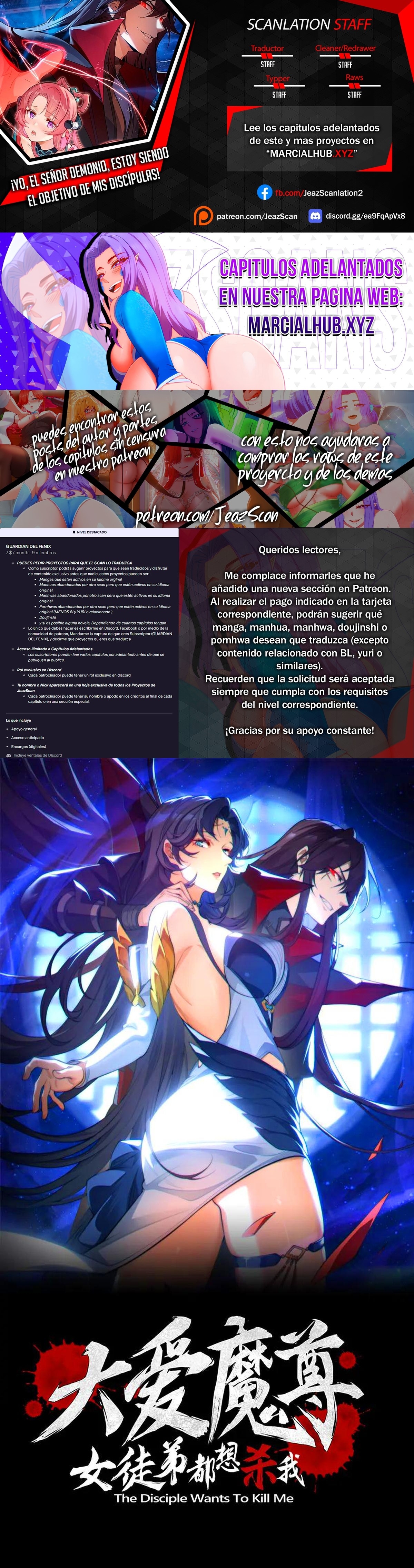Read ¡Yo el Señor Demonio estoy siendo el objetivo de mis discípulas! ES Manga Online