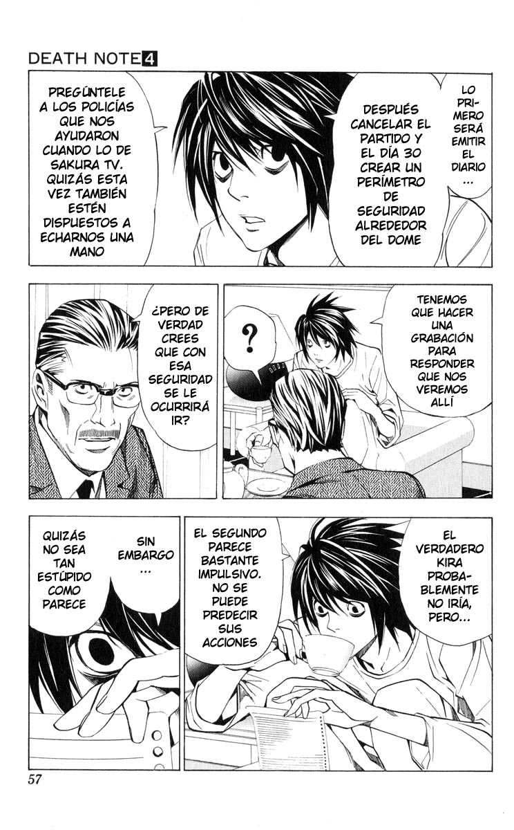 Read Death Note ES Manga Online