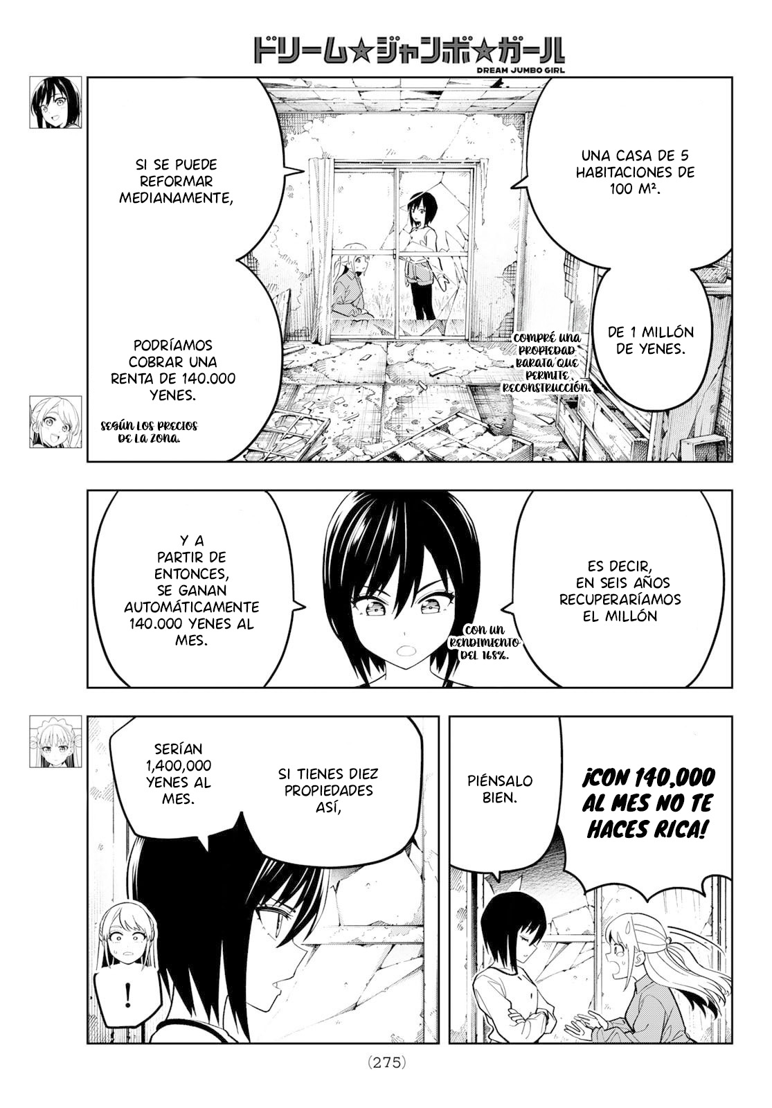 Read Dream☆︎Jumbo☆︎Girl ES Manga Online