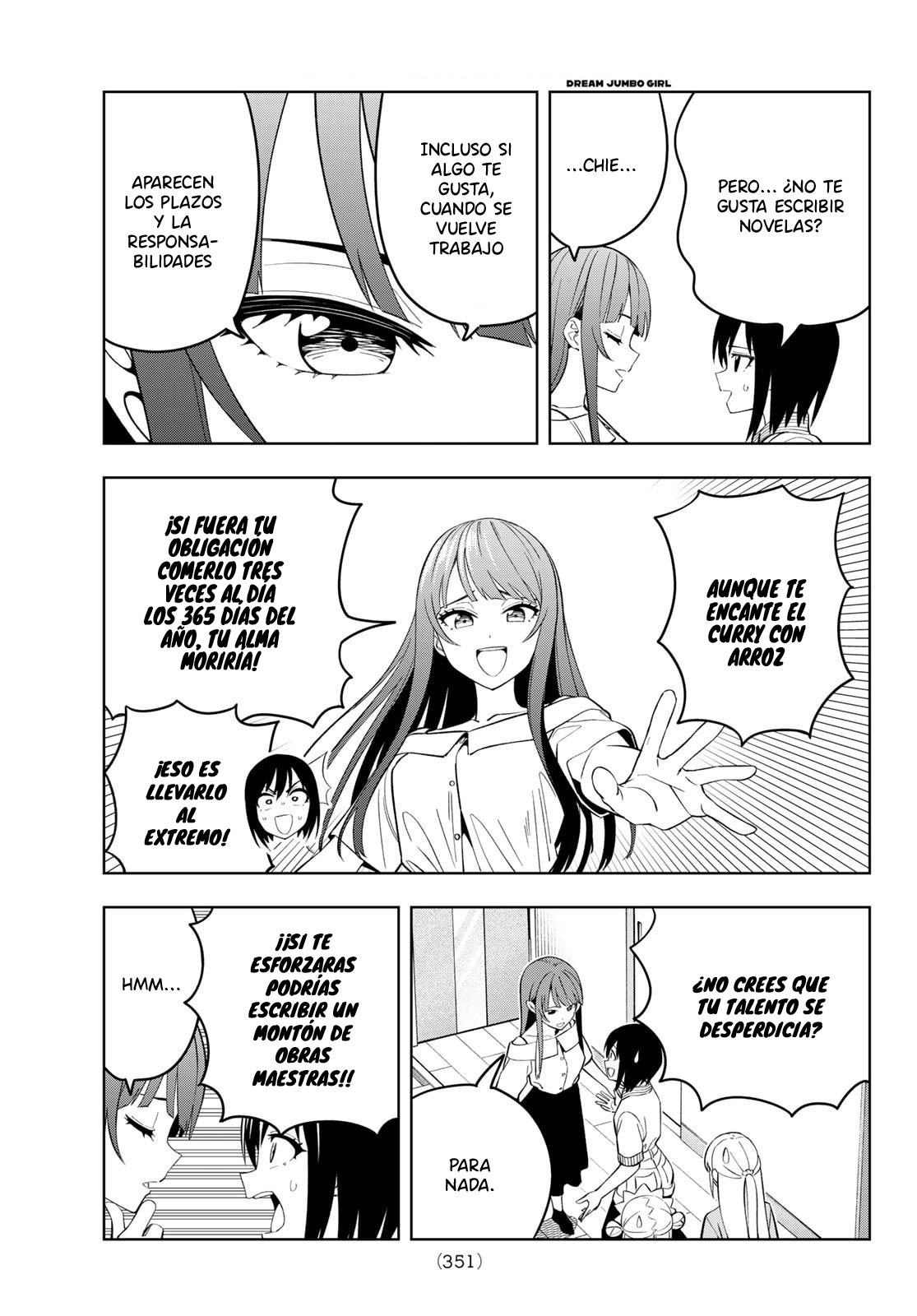 Read Dream☆︎Jumbo☆︎Girl ES Manga Online