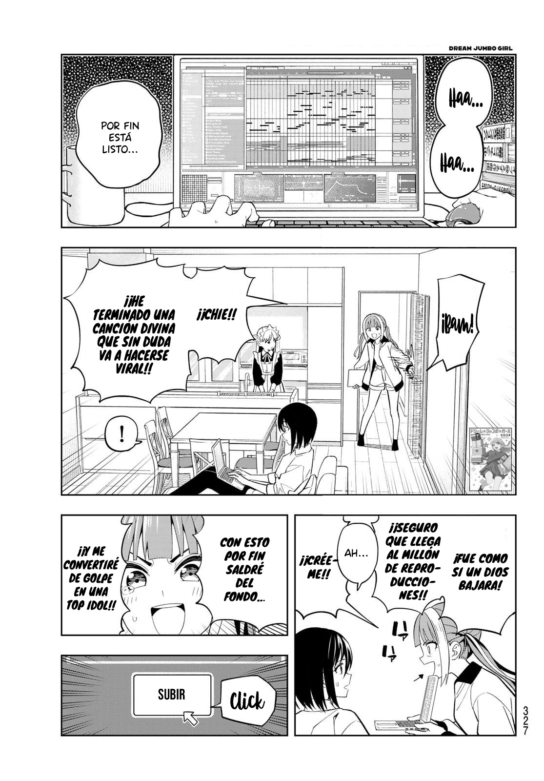 Read Dream☆︎Jumbo☆︎Girl ES Manga Online