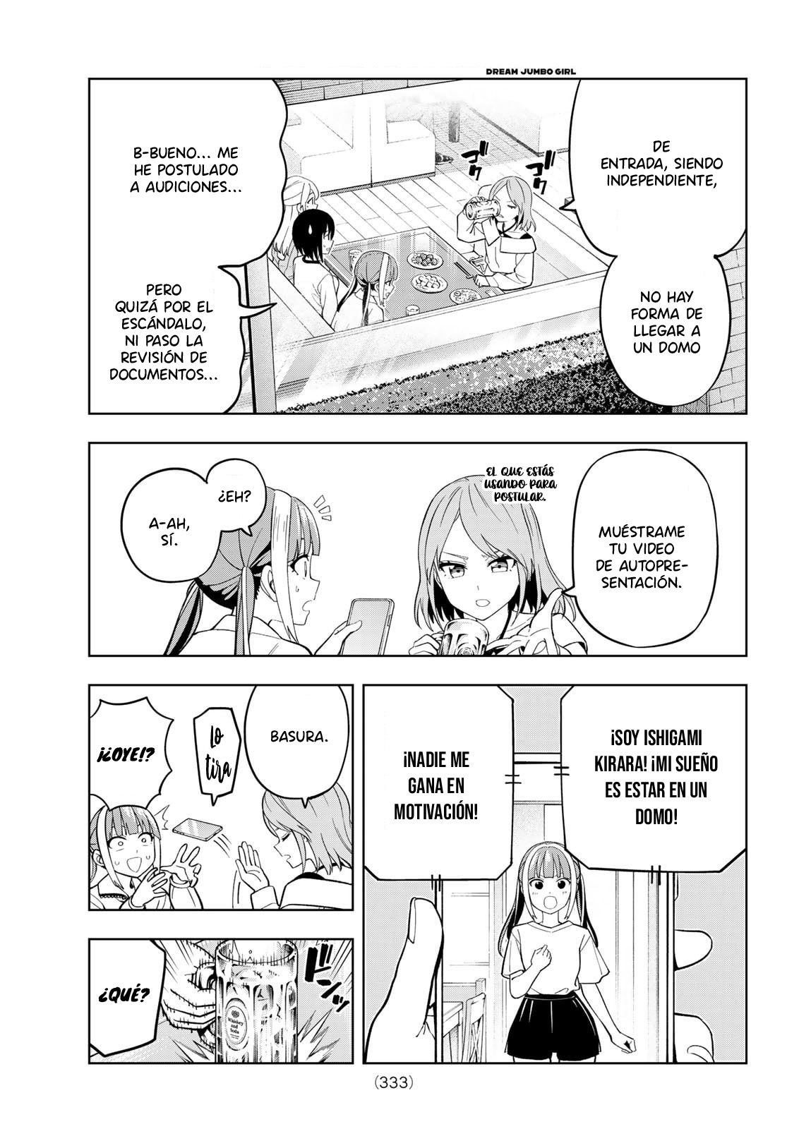 Read Dream☆︎Jumbo☆︎Girl ES Manga Online