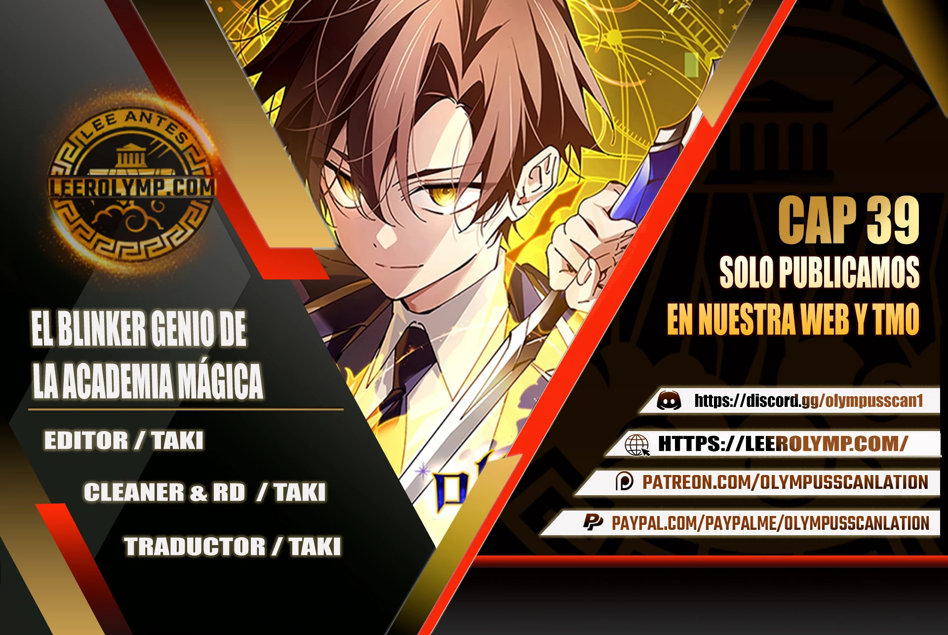 Read El Blinker genio de la academia mágica ES Manga Online