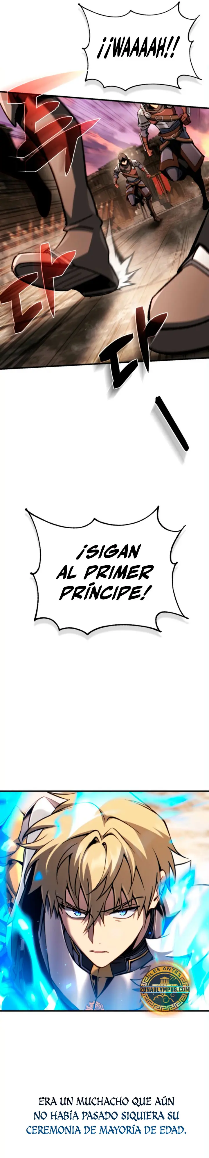 Read El Primer Príncipe_ La Leyenda Del Canto De La Espada ES Manga Online