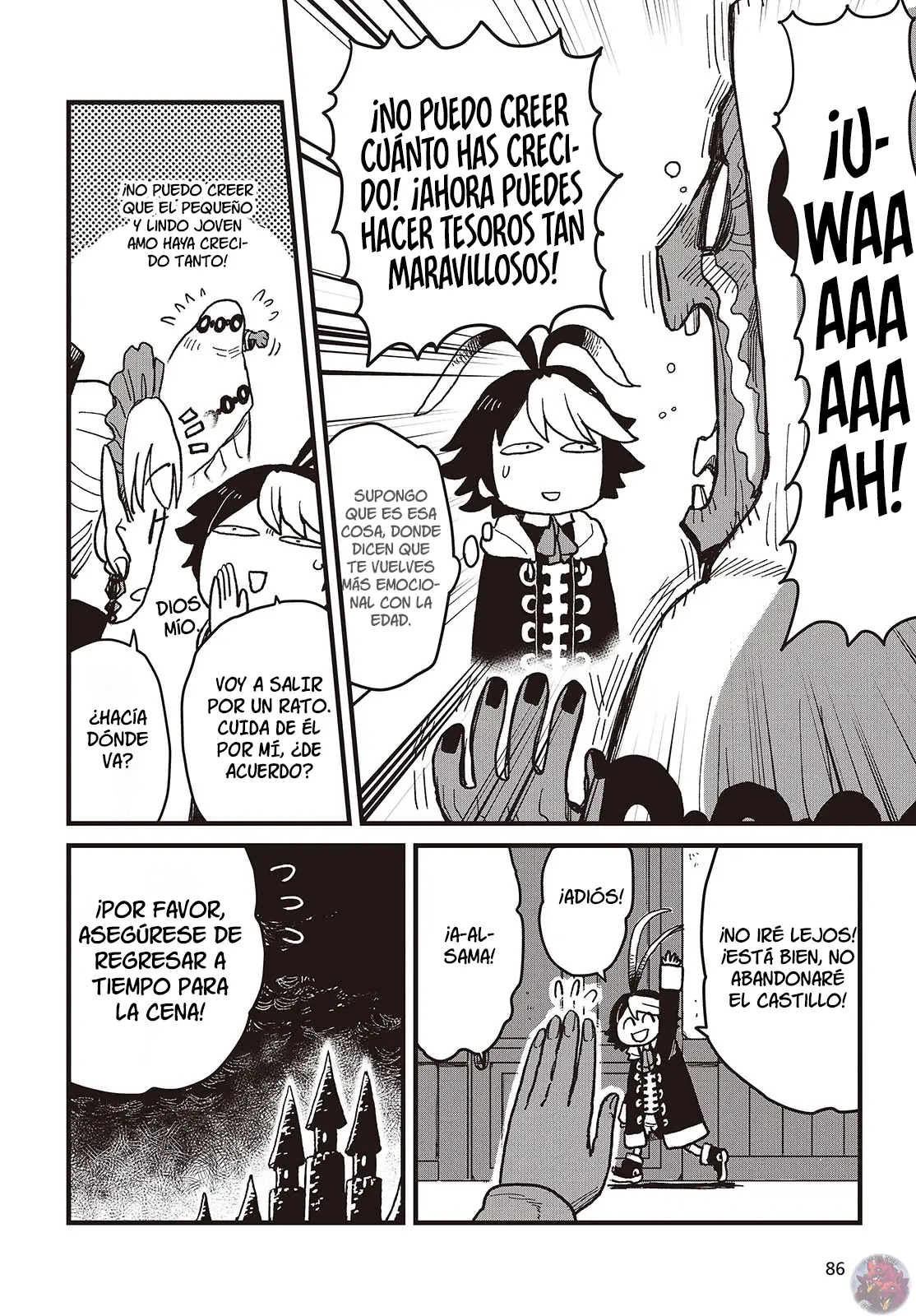Read El hijo oculto del jefe final ES Manga Online