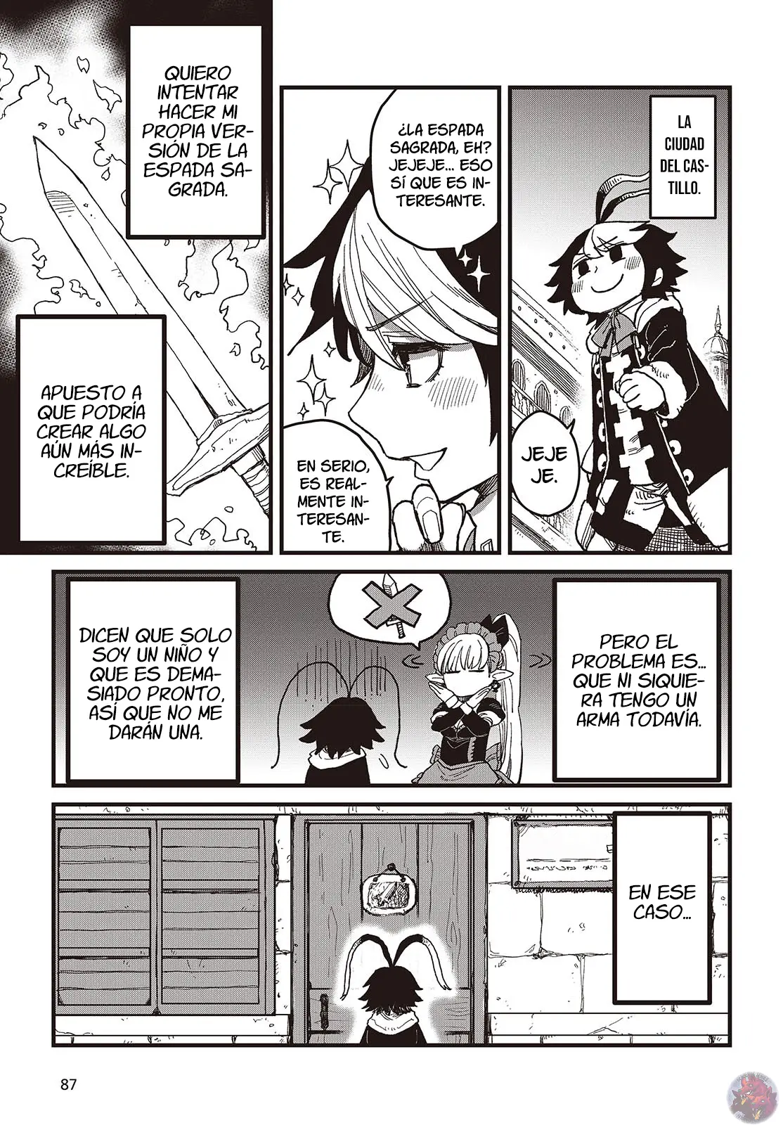 Read El hijo oculto del jefe final ES Manga Online