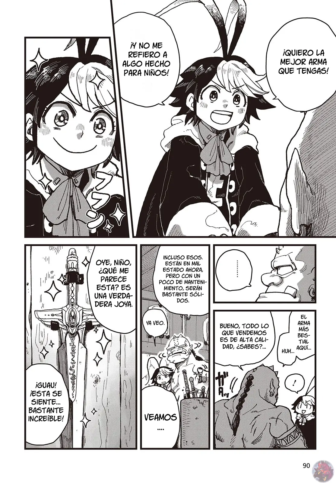 Read El hijo oculto del jefe final ES Manga Online