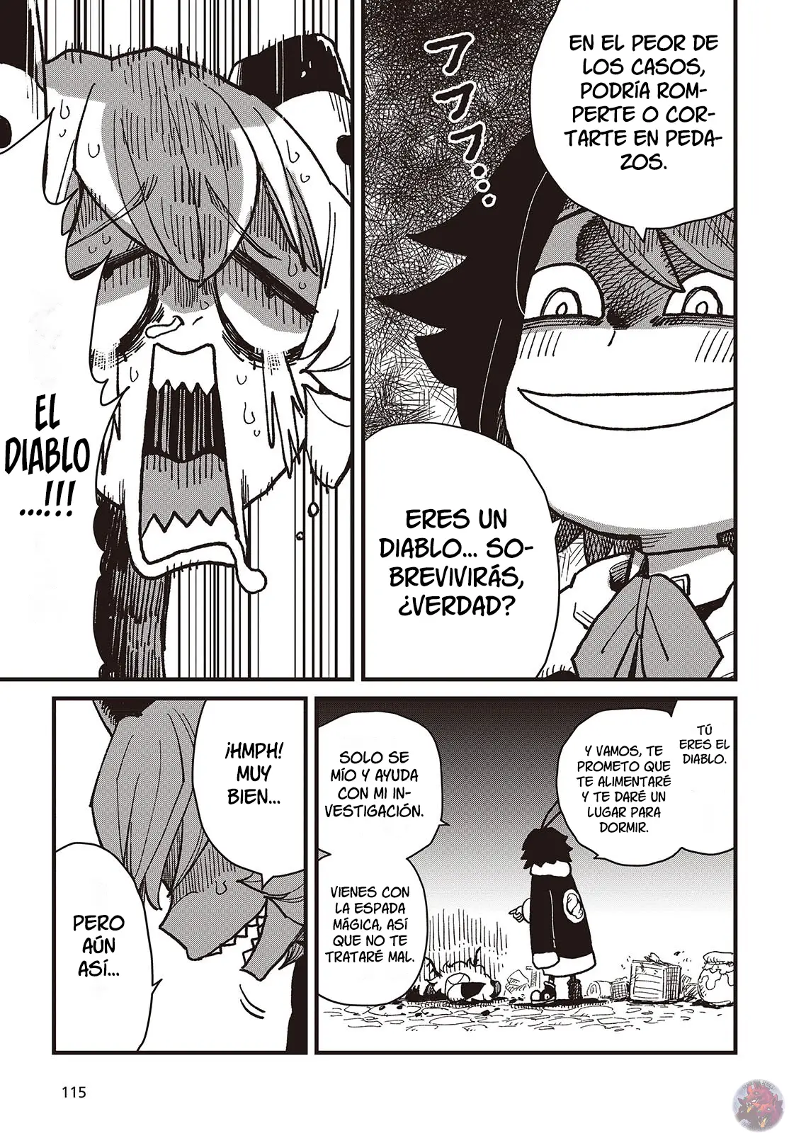 Read El hijo oculto del jefe final ES Manga Online