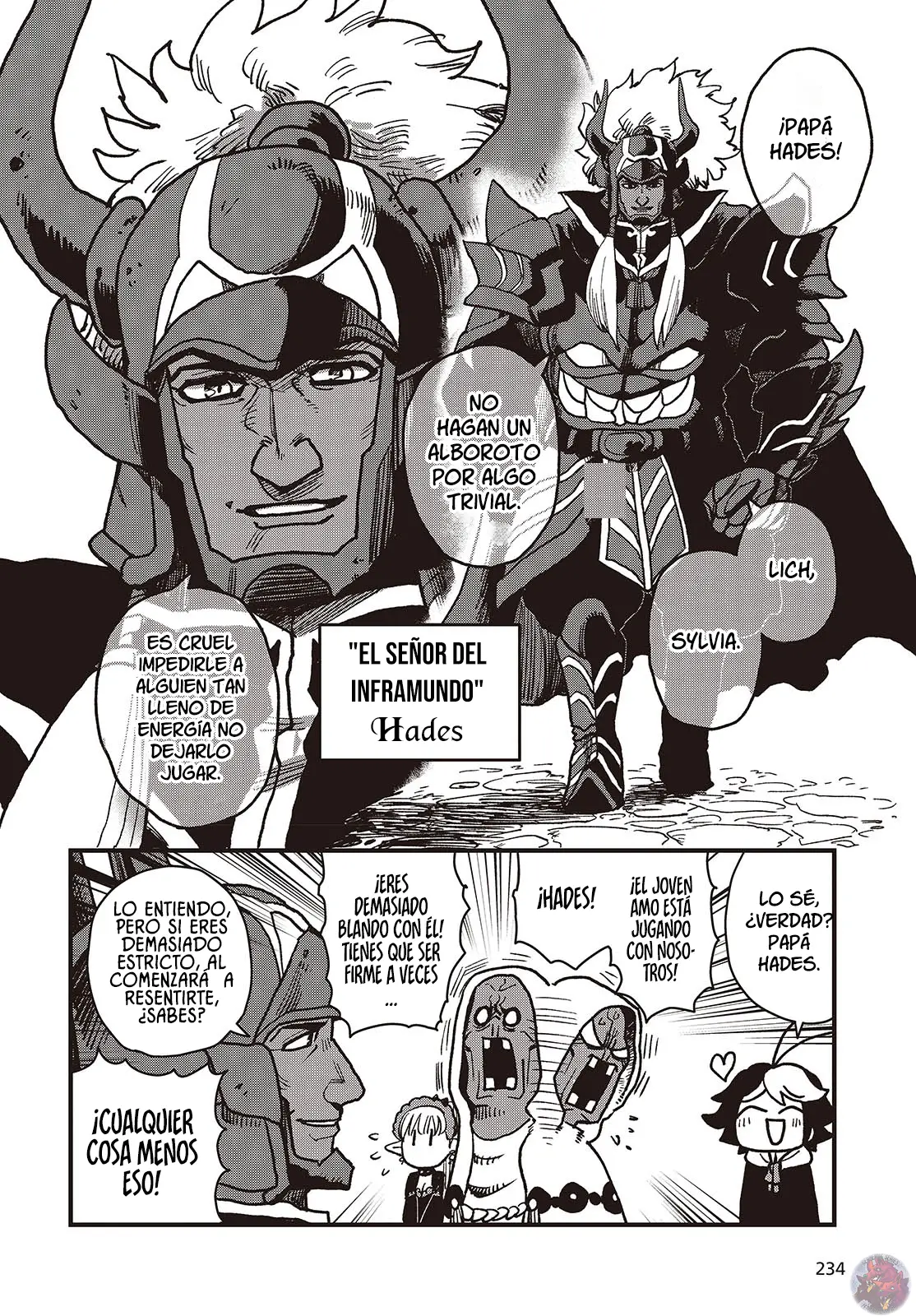 Read El hijo oculto del jefe final ES Manga Online