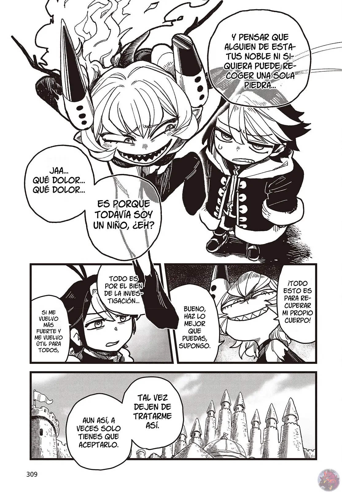 Read El hijo oculto del jefe final ES Manga Online