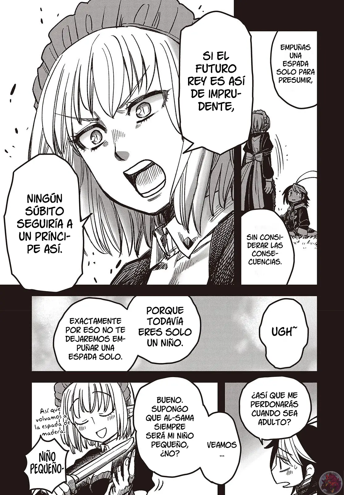 Read El hijo oculto del jefe final ES Manga Online