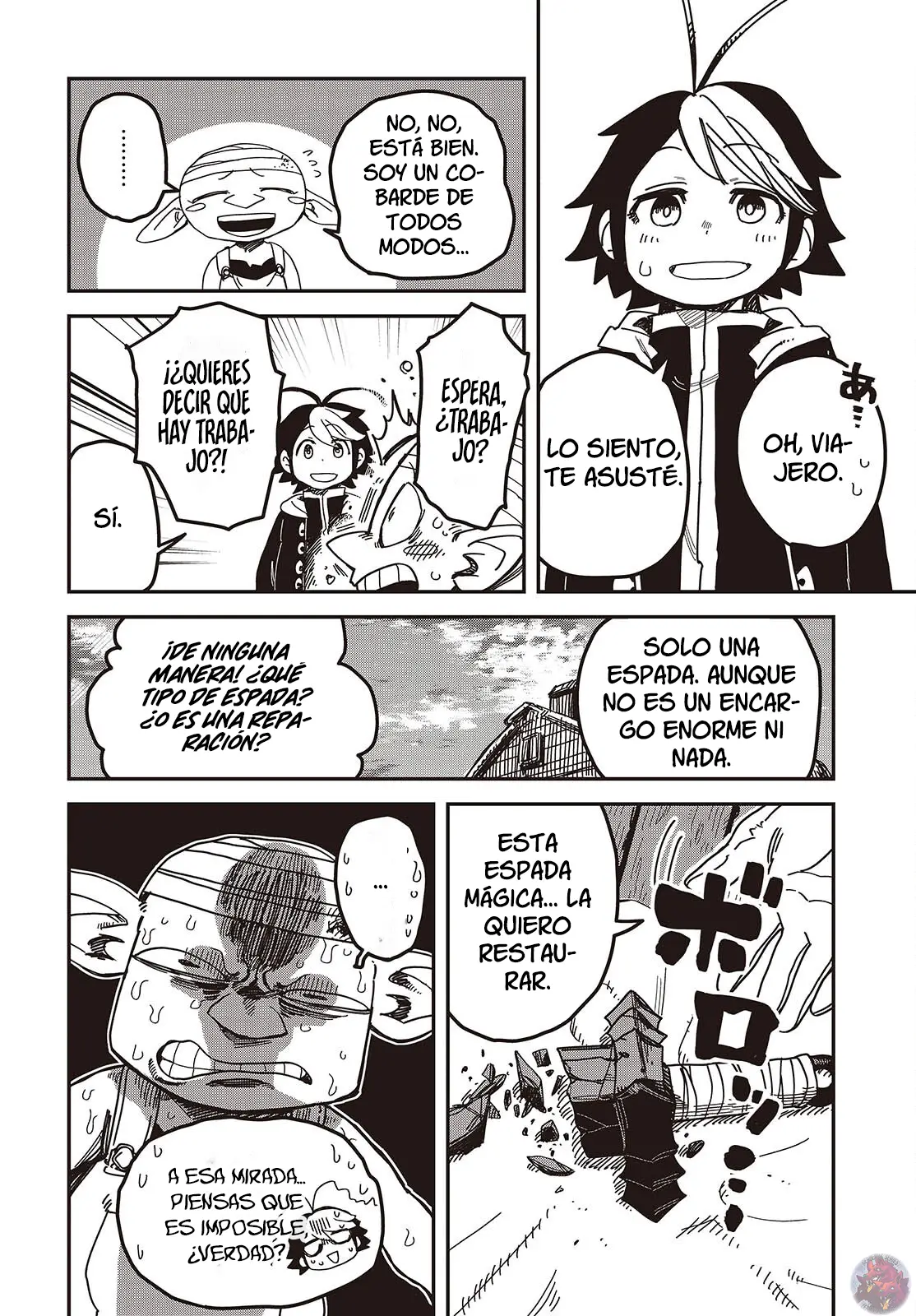 Read El hijo oculto del jefe final ES Manga Online