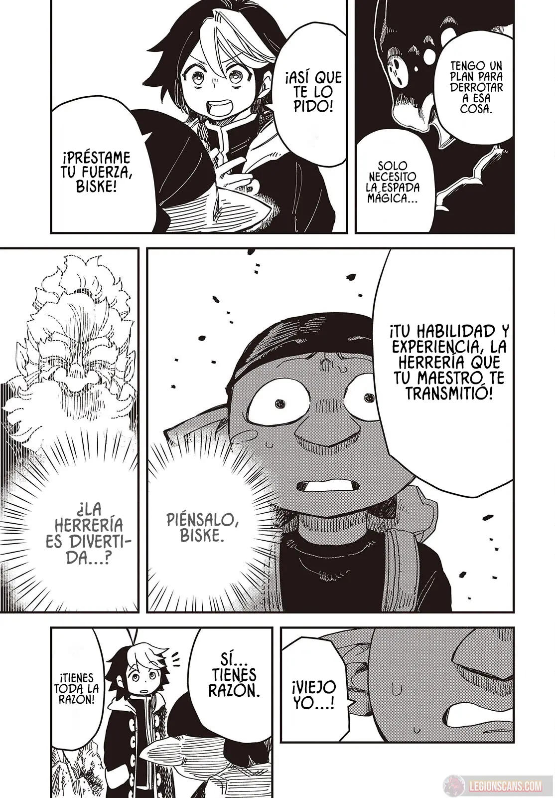 Read El hijo oculto del jefe final ES Manga Online