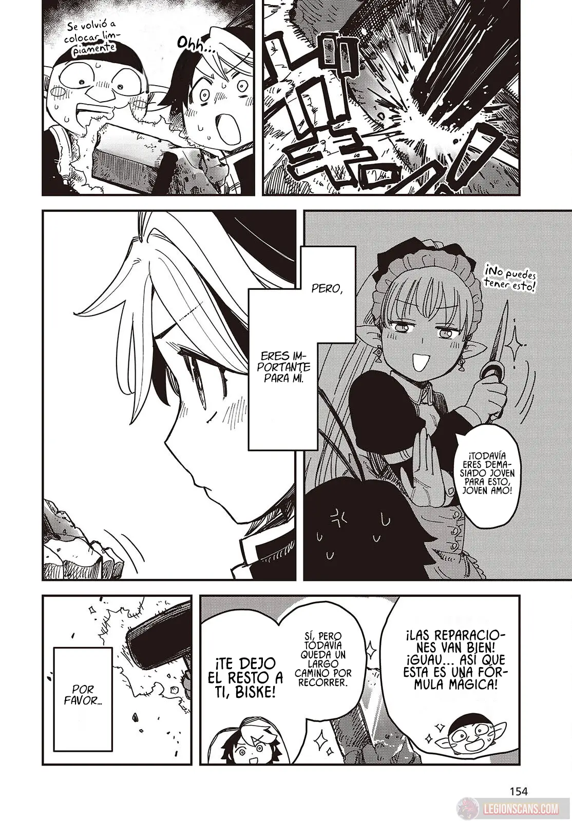 Read El hijo oculto del jefe final ES Manga Online